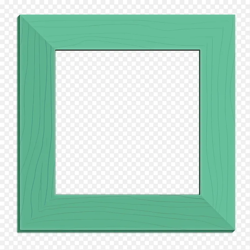 相框 绿色 长方形