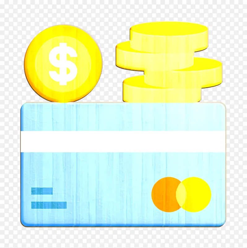 付款图标 信用卡图标 商业和金融图标