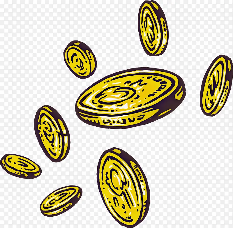 货币 黄色 轮辋