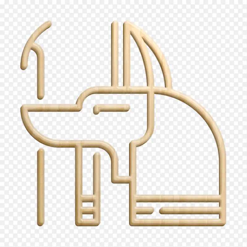 埃及图标 阿努比斯图标 上帝图标