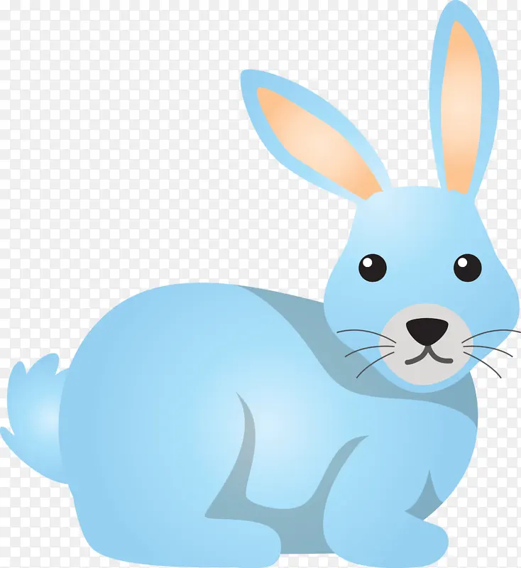 水彩兔 兔 卡通