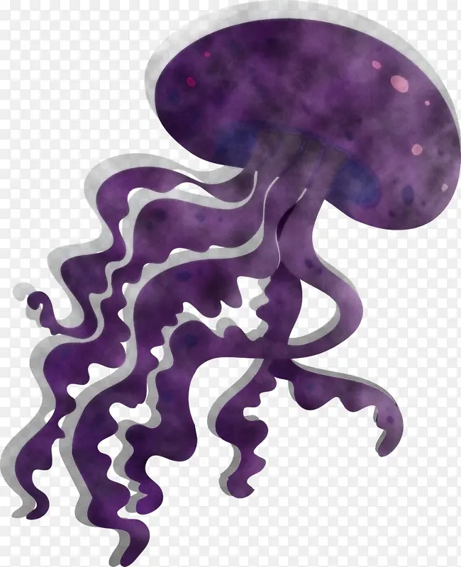 紫色章鱼紫色