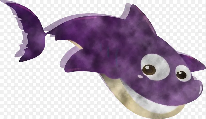鱼 紫色