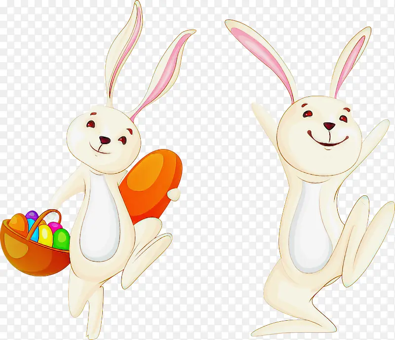 兔子 兔子和野兔 复活节兔子