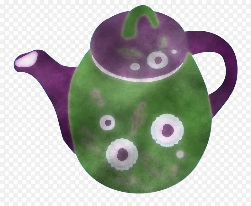 采购产品茶壶 绿色 紫色