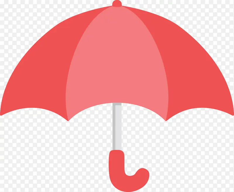 雨伞 卡通雨伞 红色