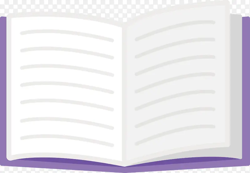 开本书 学习用品 紫色