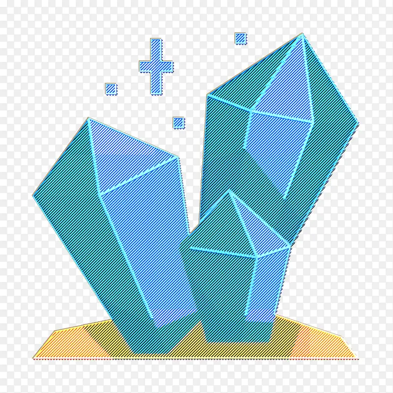 游戏元素图标 水晶图标 图表