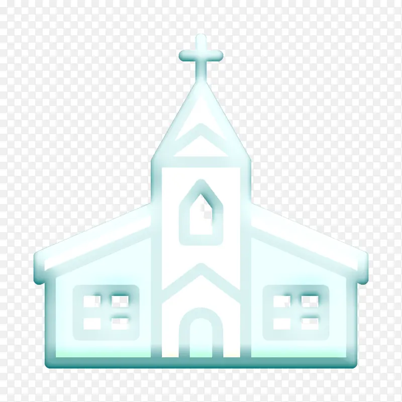 教堂图标 建筑图标 建筑