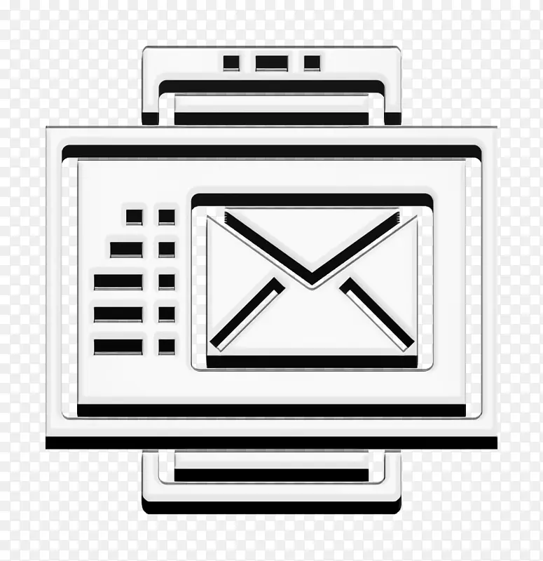 电子邮件图标 手机界面图标 发送图标
