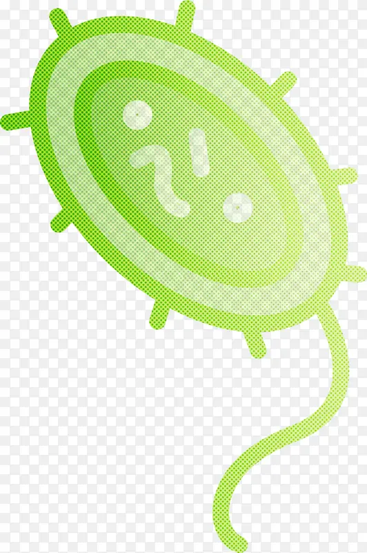 细菌 病毒 绿色