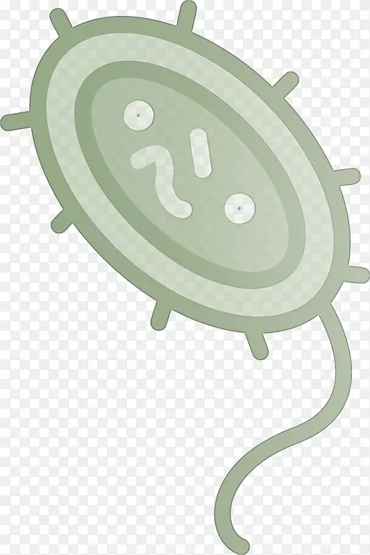 细菌 病毒 绿色