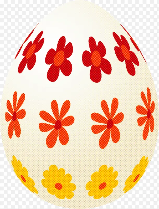 橙色复活节彩蛋