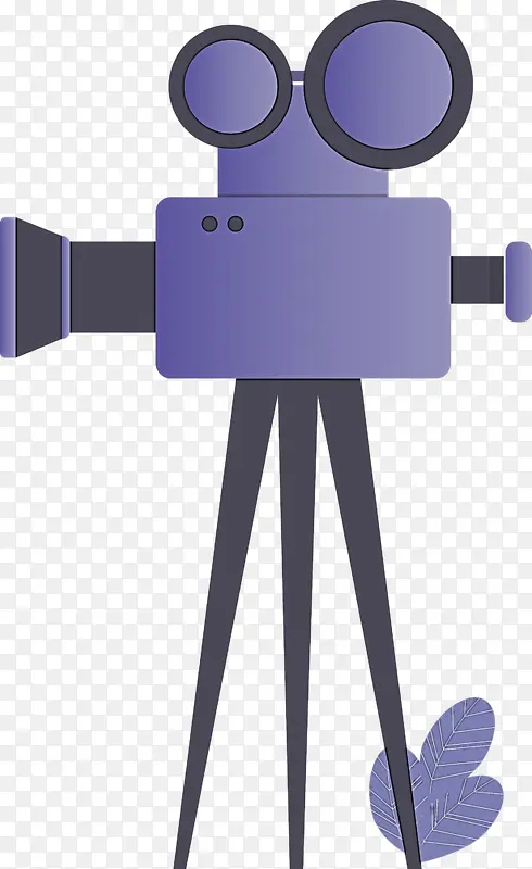 摄像机 紫色 科技