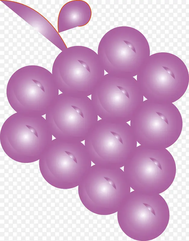 葡萄 气球 紫色