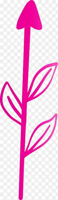 波西米亚箭头 可爱箭头 粉色