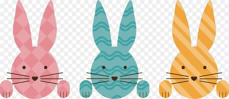 兔子和野兔 兔子 复活节兔子
