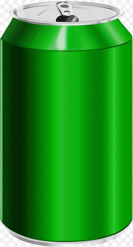 绿色 圆筒 盖子