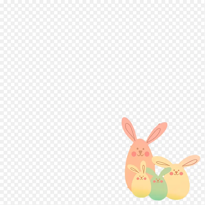 复活节兔子兔子兔子米