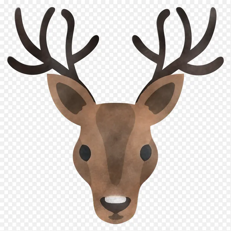 鹿 白尾鹿 表情符号