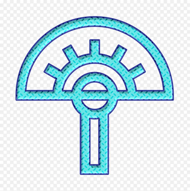 埃及图标 风扇图标 徽标