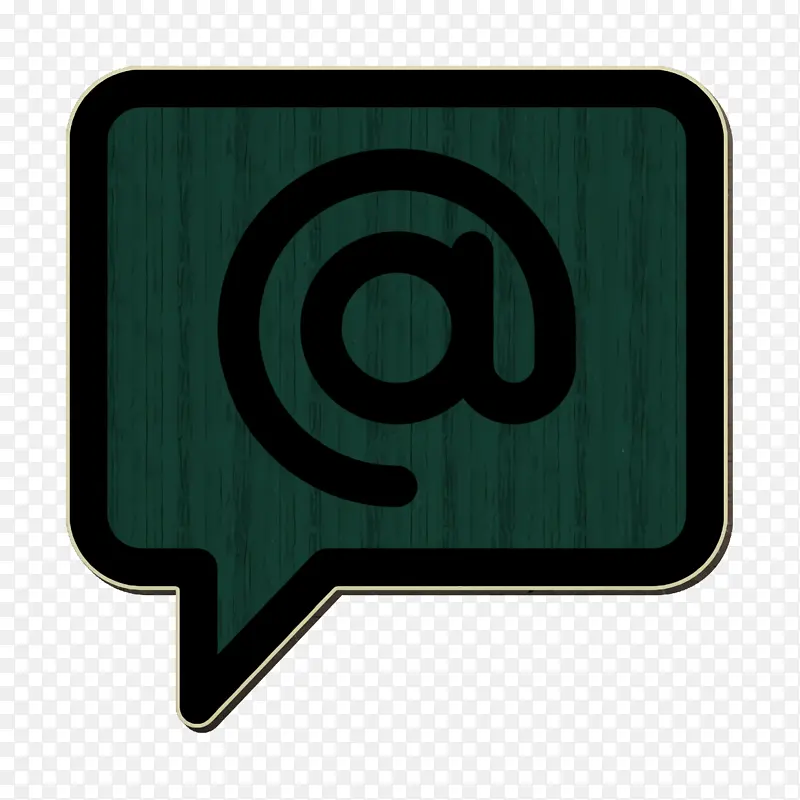 阿罗巴图标 电子邮件图标 信息图标