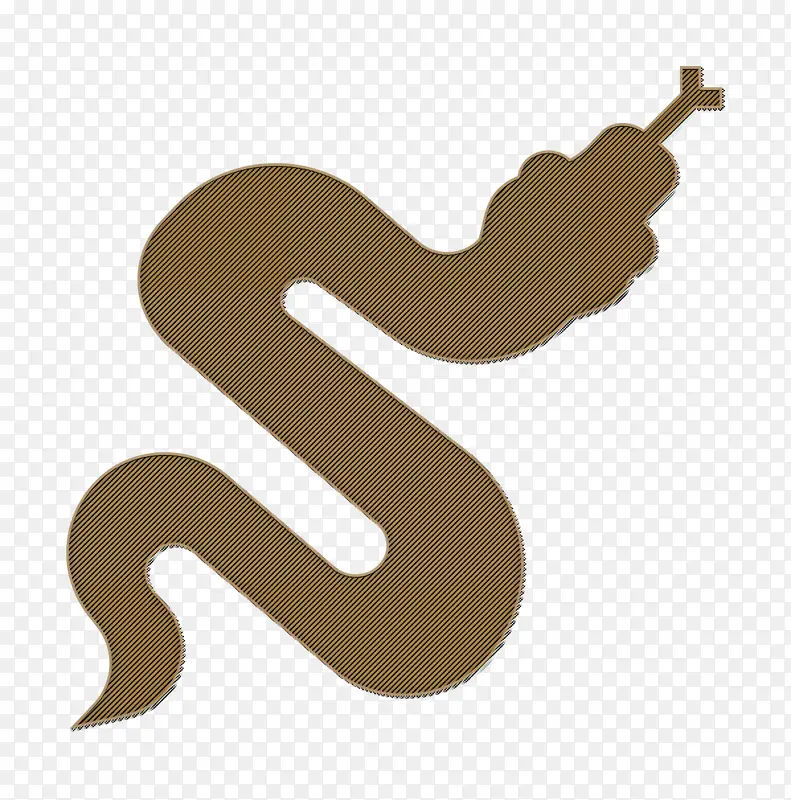 蛇形图标 宠物店图标 标志