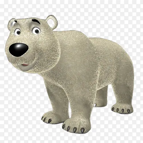 北极熊 动物雕像 熊