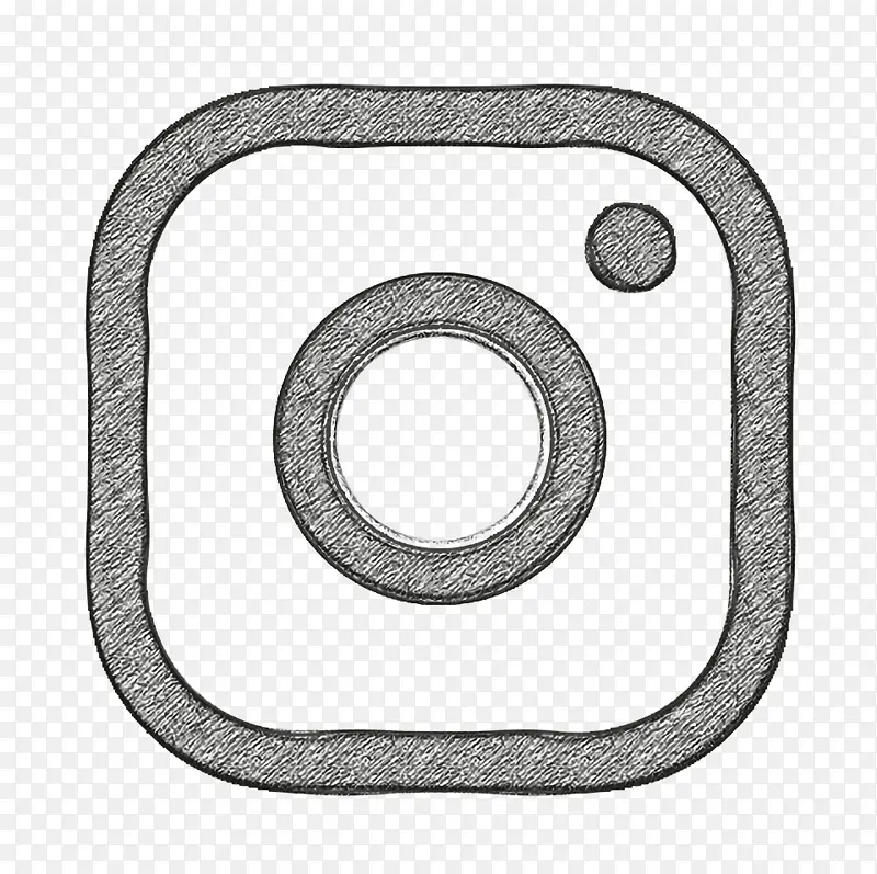 社交媒体轮廓图标 徽标 社交媒体