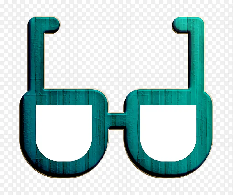 眼科图标 眼镜图标 配件图标