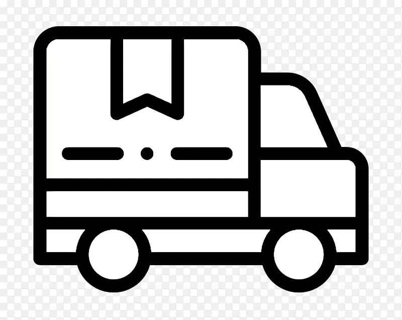 送货卡车图标 送货图标 出口图标