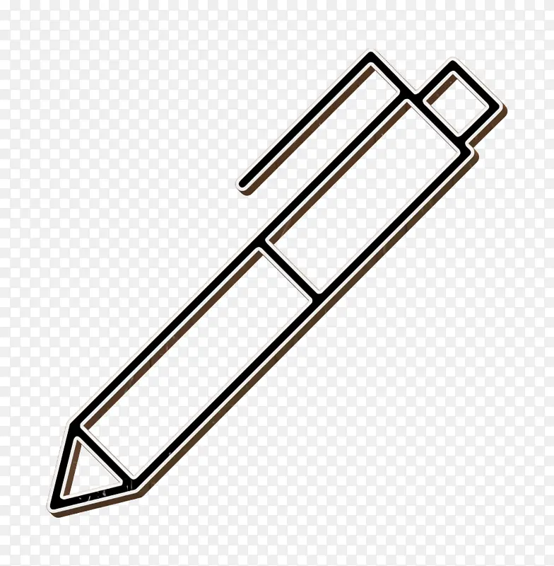 钢笔图标 平面设计图标 铅笔