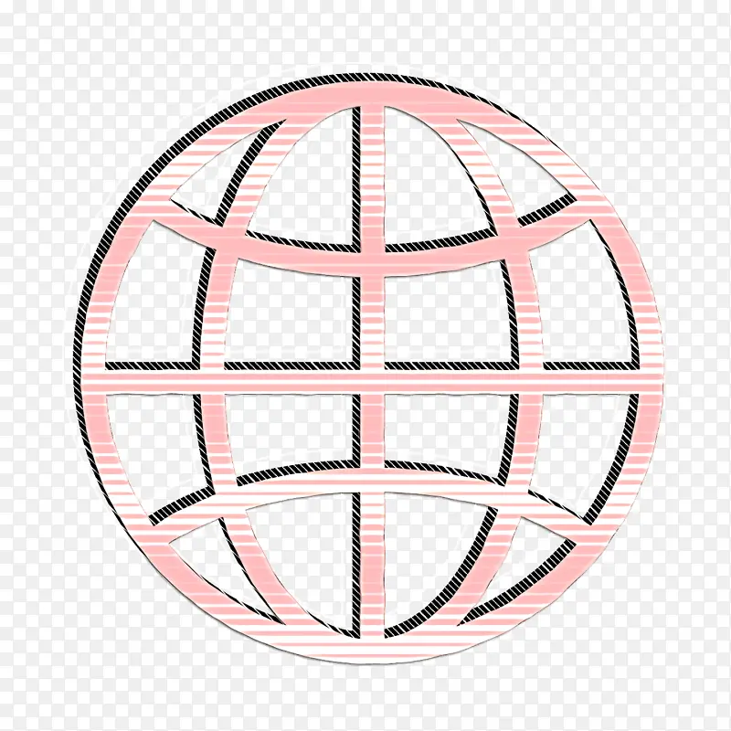 地球图标 形状图标 符号