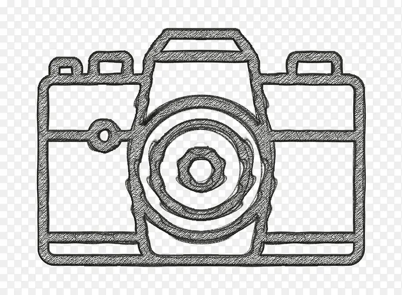 照相机和附件图标 摄影图标 技术图标