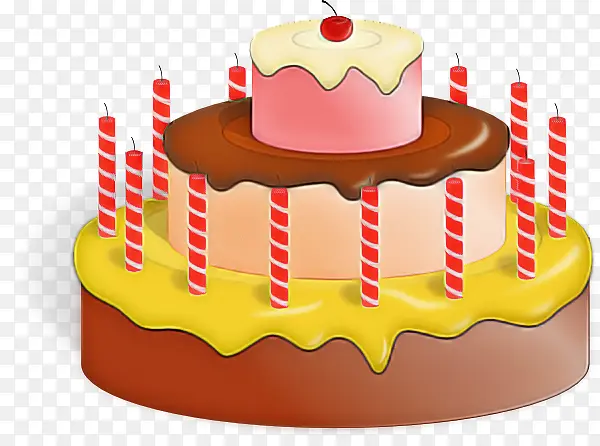 糖霜生日蛋糕蛋糕纸杯蛋糕生日蛋糕