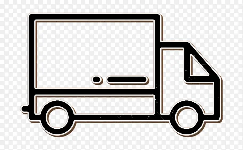卡车图标 送货卡车图标 发货图标