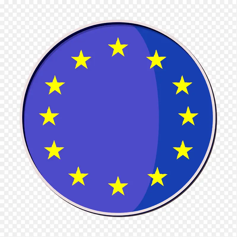 欧盟图标 旗帜图标 欧洲图标