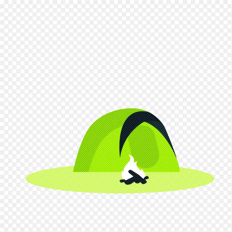 绿色 帽子 个人防护装备