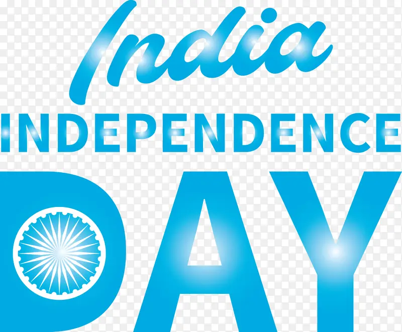 印度独立日 标志 在线广告