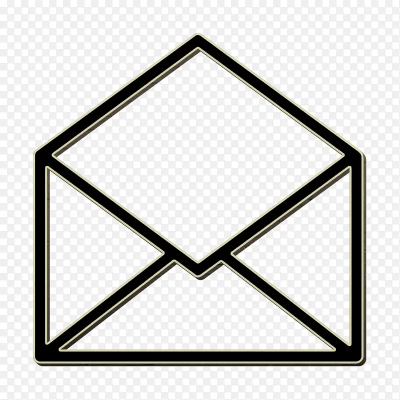 信封图标 邮件图标 商业和贸易图标