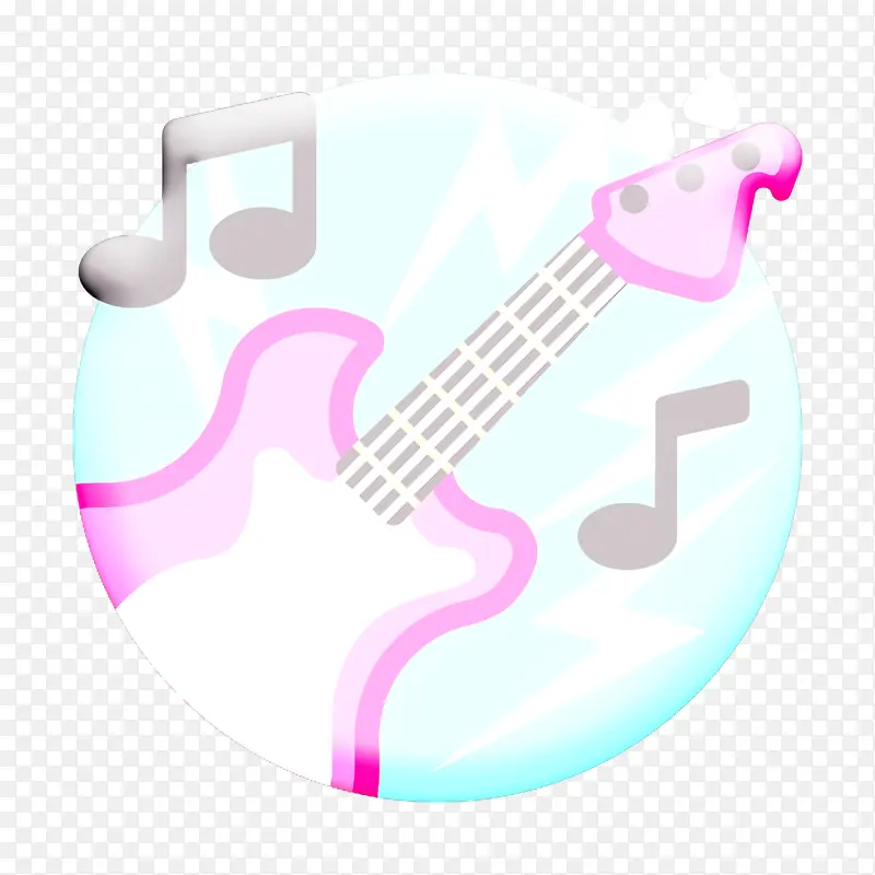 音乐图标 电吉他图标 吉他