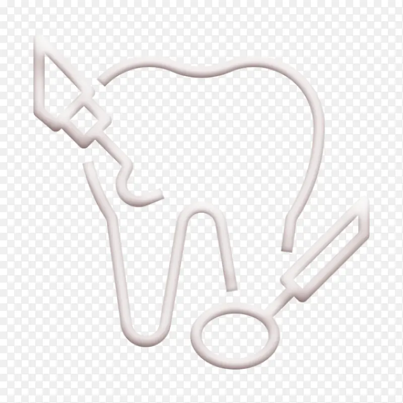 牙科图标 牙科护理图标 牙科学