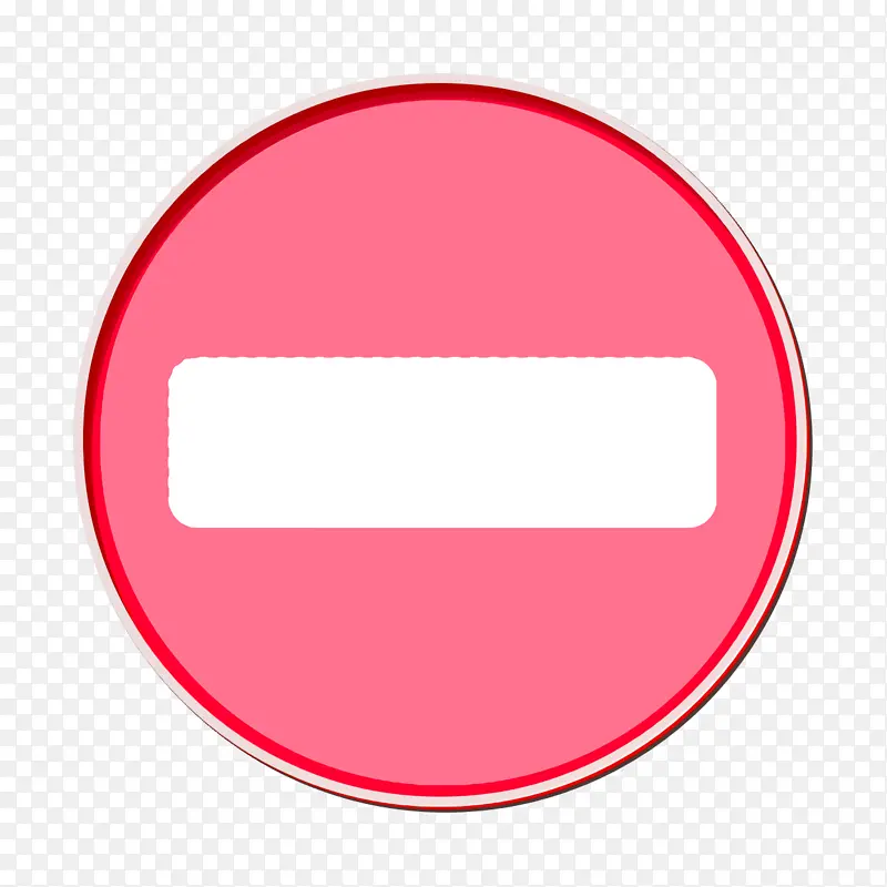 信号禁止图标 禁止图标 符号