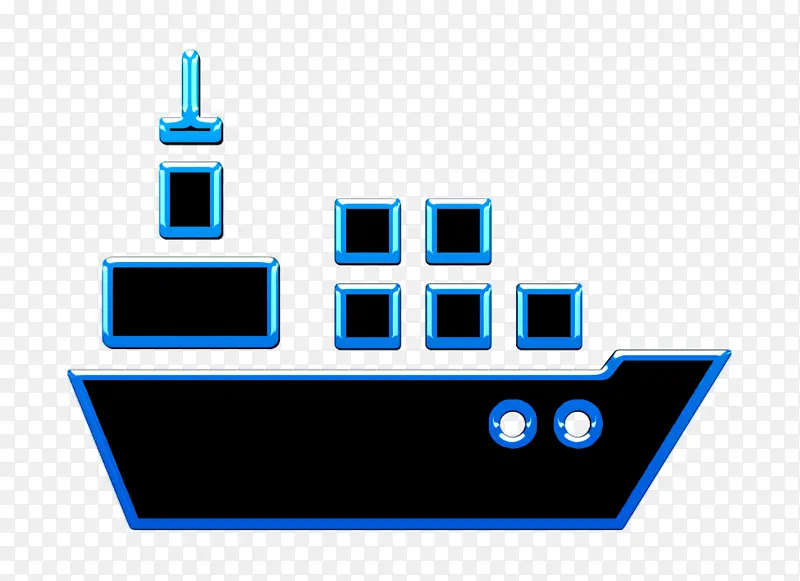 船舶图标 共享图标 运输图标