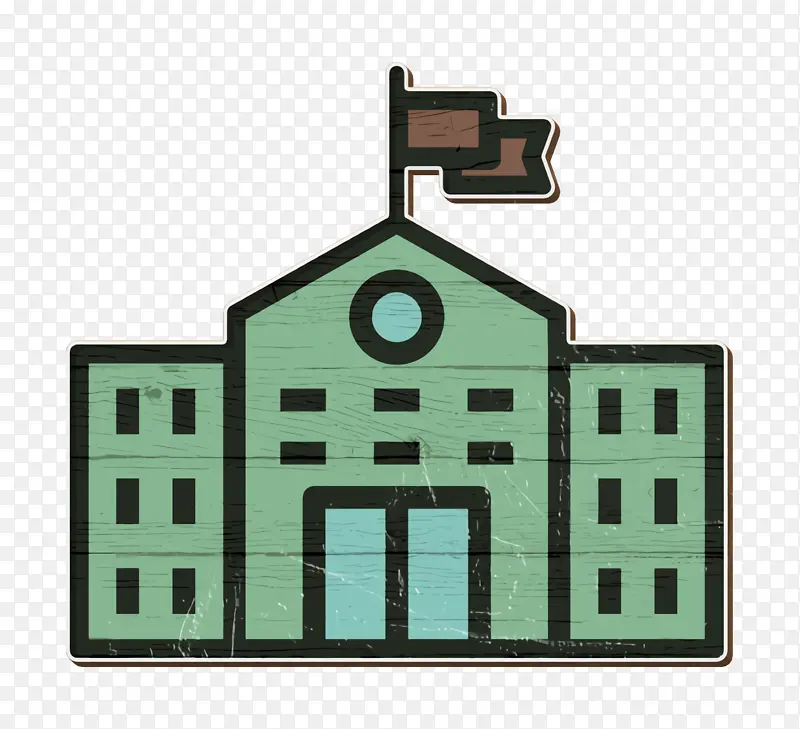 建筑标志 大学标志 学校标志