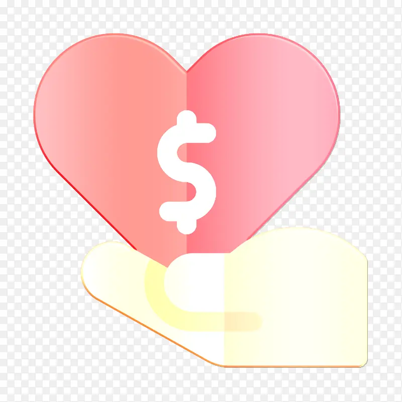 心脏图标 慈善图标 情人节