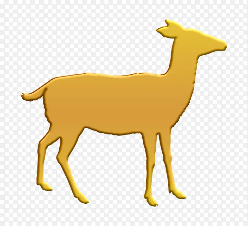 鹿图标 动物王国图标 动物图标