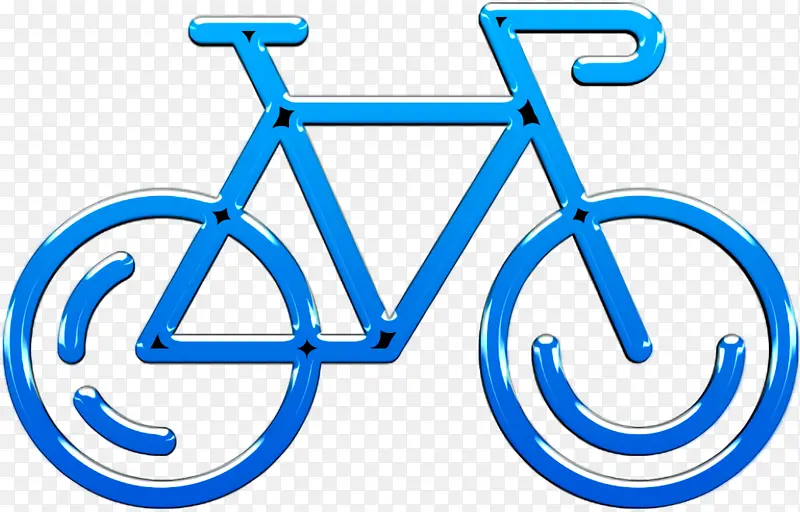 自行车图标 旅游图标 自行车