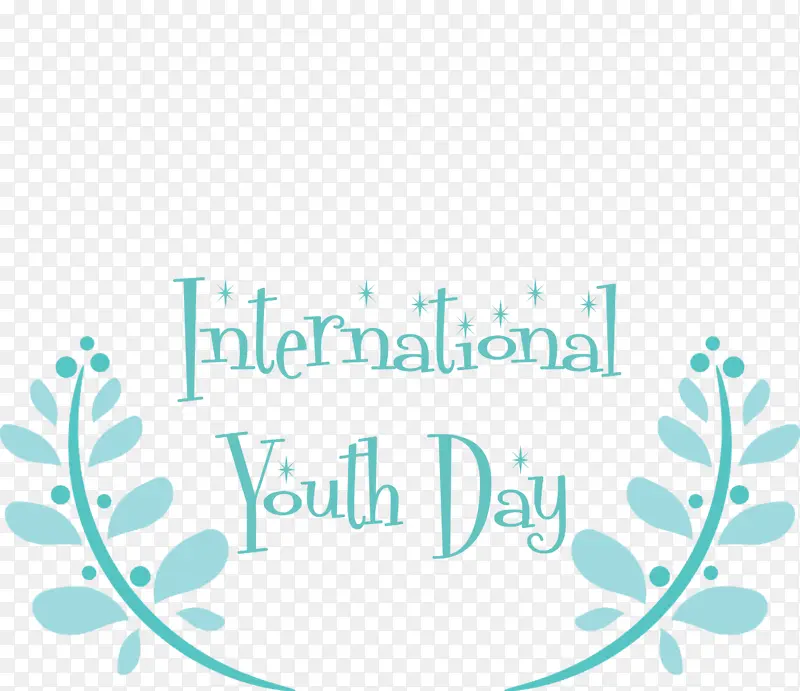 国际青年日 青年日 徽标
