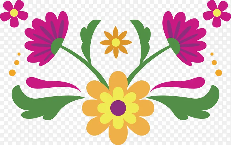 花卉剪贴画 花卉艺术 花卉设计